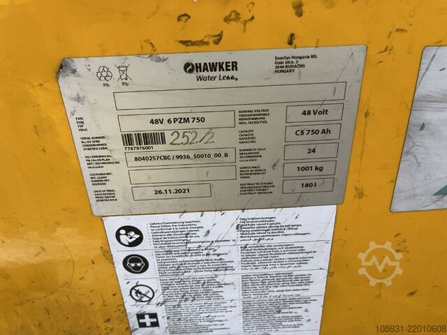Electric 4-wheel forklift Jungheinrich EFG320