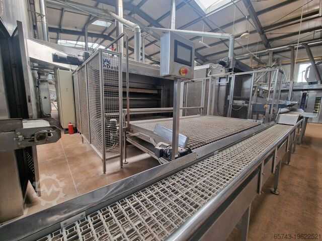 Tunnel-Thermoöl-Ofen 40 m² Daub