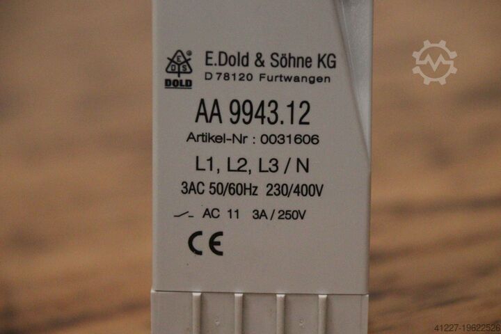Sicherheitsrelais Dold AA 9943.12