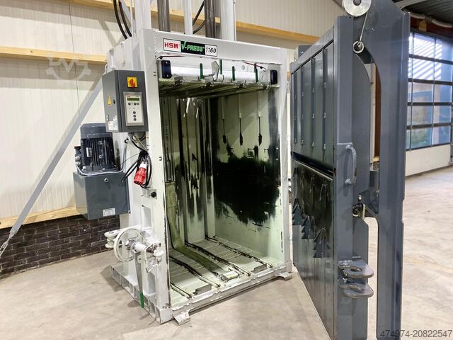Ballenpresse, Papierpresse, Textilpresse, Presse HSM 1160 v-PRESS