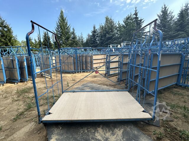 Lagerwagen dreifach gestapelt Cordes mc200/250/270