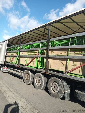 Lagerwagen dreifach gestapelt Cordes mc200/250/270