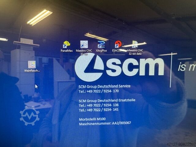 Bearbeitungszentrum SCM Morbidelli M 100