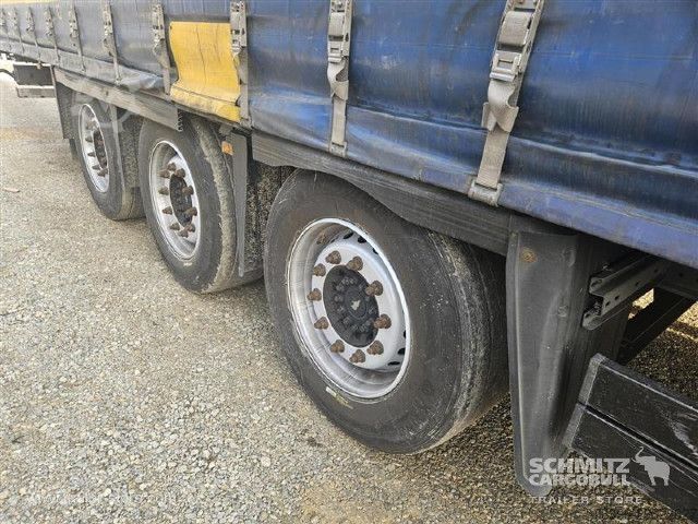 Auflieger mit Pritsche & Plane Schmitz Cargobull Semitrailer Curtainsider Mega