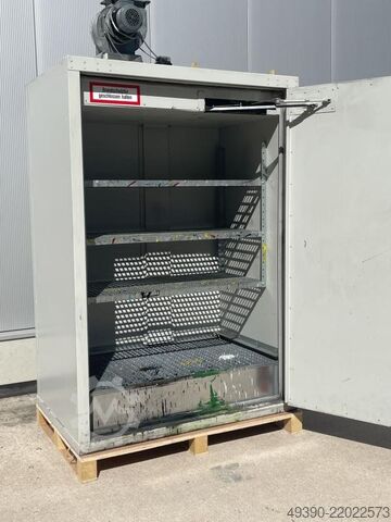 Safety hazardous materials cabinet, fire protection cabinet, drum box DENIOS FWF 90.2