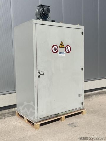 Safety hazardous materials cabinet, fire protection cabinet, drum box DENIOS FWF 90.2