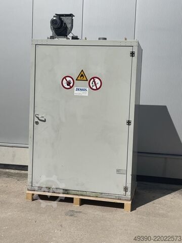 Safety hazardous materials cabinet, fire protection cabinet, drum box DENIOS FWF 90.2