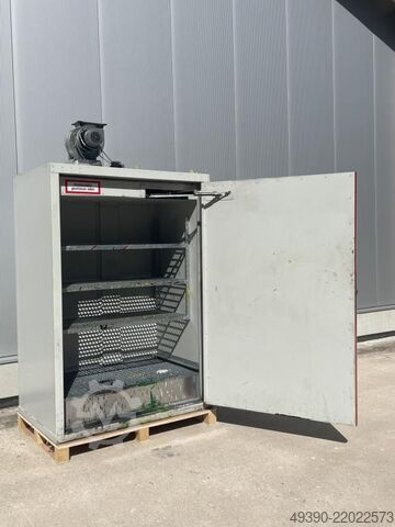 Safety hazardous materials cabinet, fire protection cabinet, drum box DENIOS FWF 90.2