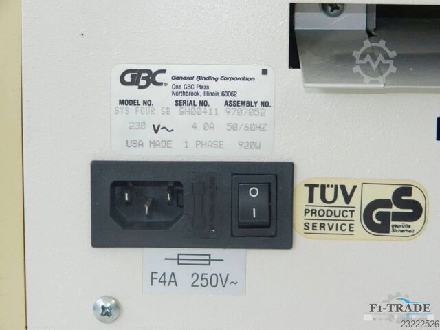 Bindegerät / Binding machine GBC Sure Bind