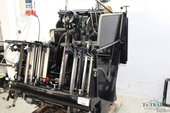 Buchdrucktiegel - Stanztiegel / Letter Press Tiegel - DIE Cutter Heidelberg OHT