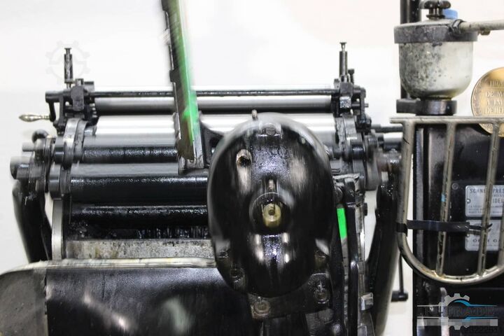 Buchdrucktiegel - Stanztiegel / Letter Press Tiegel - DIE Cutter Heidelberg OHT