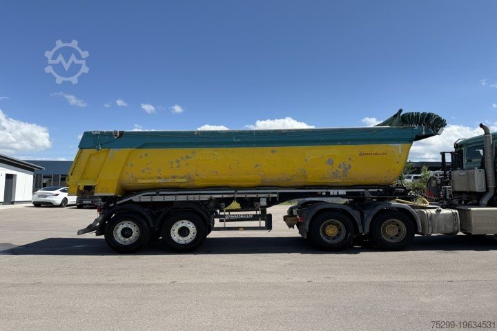 Tipper semitrailer Schwarzmüller SM Kipper / Swiss-Vehicle