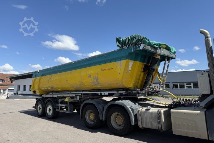 Tipper semitrailer Schwarzmüller SM Kipper / Swiss-Vehicle