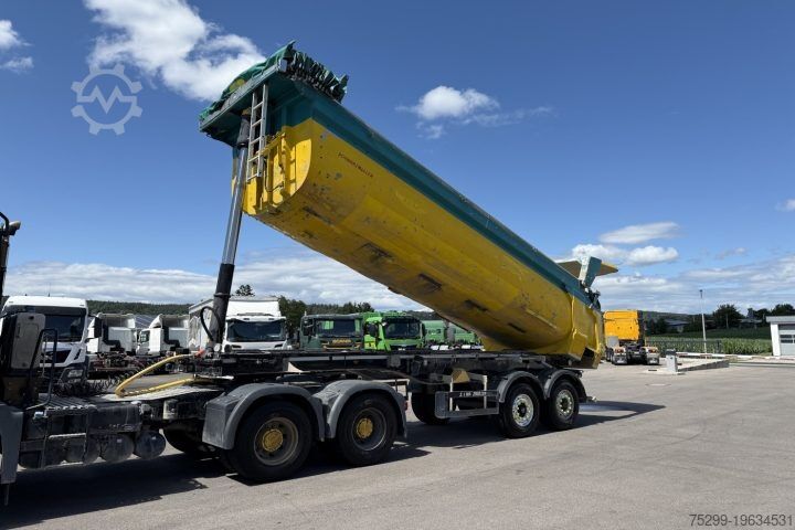 Tipper semitrailer Schwarzmüller SM Kipper / Swiss-Vehicle