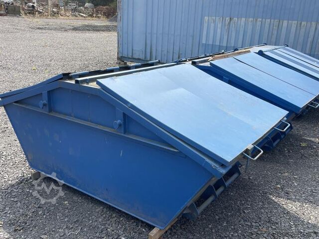 Absetzcontainer mit Deckel, Absetzmulde, Containermulde, Absfallcontainer, Schrottcontainer, Contain