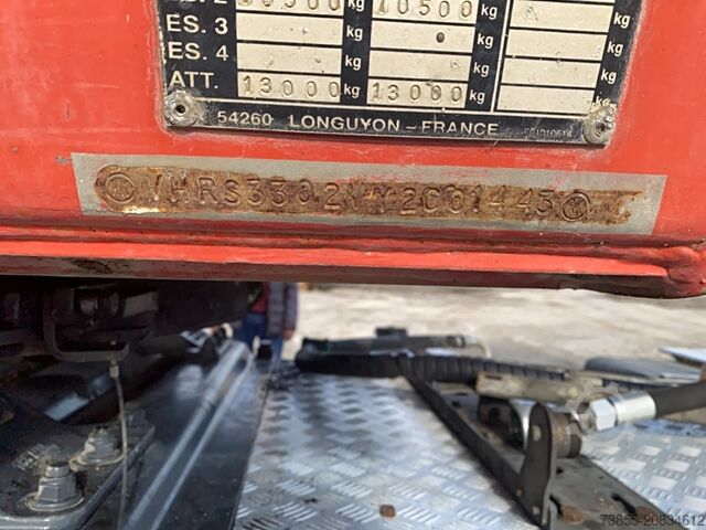 Kippauflieger ROBUSTE KAISER S3302V Steel Trailer