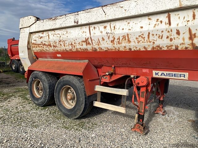 Kippauflieger ROBUSTE KAISER S3302V Steel Trailer
