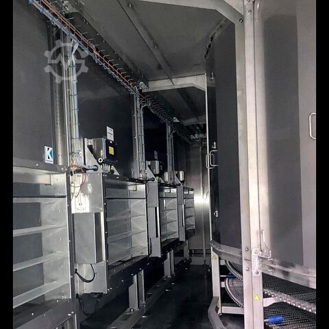 Single-tower spiral freezer for bread rolls WSM ETS-140 S/1 17,5 ET - 762 Spiralfroster