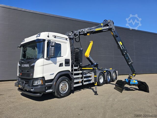Hook arm system Scania G460 8x4*4 XT / PALFINGER EPSILON Q200 KRAAN + ...