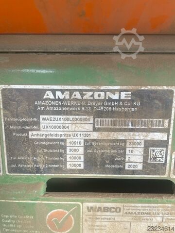 Amazone UX 11201 Super (36m) Amazone UX 11201 Super (36m)