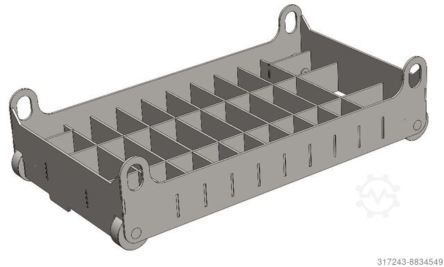 Spray cleaning system for parts up to 3t Gerätetechnik Brieselang