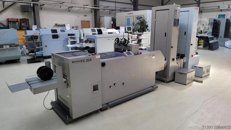 Zusammentragmaschine HORIZON SPF 20A + VAC 60/100