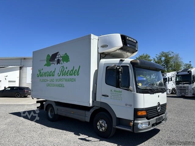 Refrigerator body van Mercedes Benz 818 Atego TK Koffer Carrier Supra