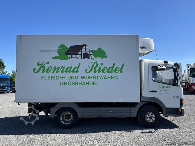 Refrigerator body van Mercedes Benz 818 Atego TK Koffer Carrier Supra