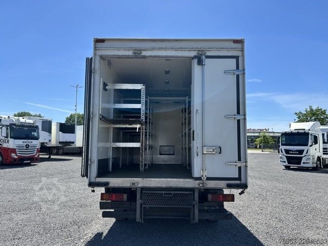 Refrigerator body van Mercedes Benz 818 Atego TK Koffer Carrier Supra