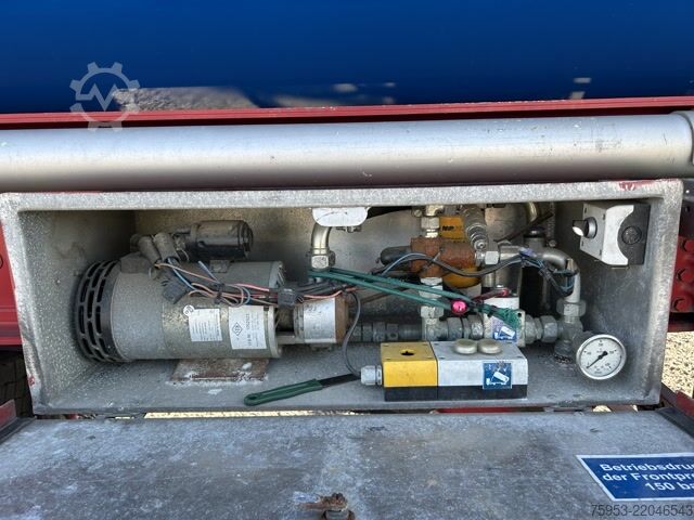 Silo semitrailer Feldbinder KIP 50.3 eigene Hydraulik