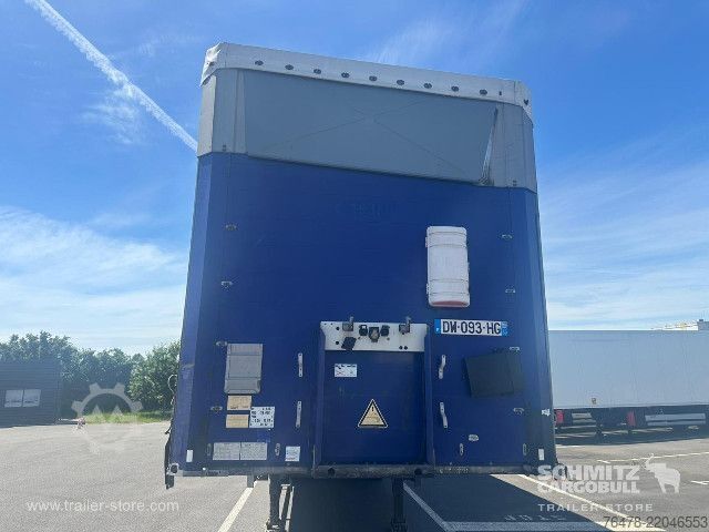 Open semitrailer with tarp Schmitz Cargobull Curtainsider Mega