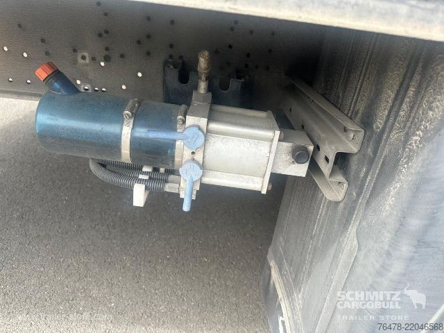 Open semitrailer with tarp Schmitz Cargobull Curtainsider Mega