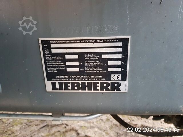 Mobilbagger LIEBHERR A912 Compact