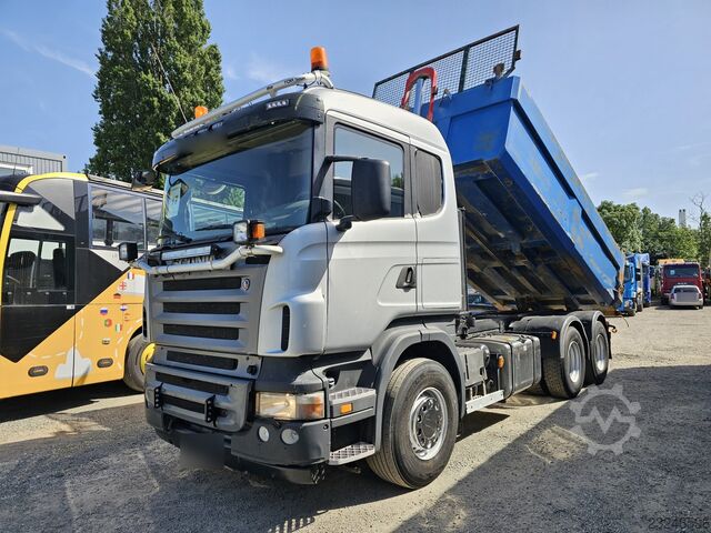 Tipper truck SCANIA R480 CB6X4HNZ Hinterkipper Blatt/Luft