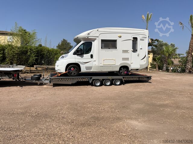 Car transport Woodford Trailer FLATBED PROFESSIONNEL  (Options Dispo)