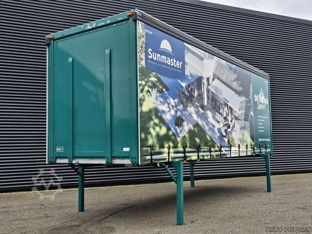 Kofferaufbau BDF AFZETBAK / LAADBAK / SCHUIFZEIL