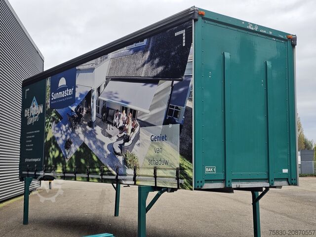 Kofferaufbau BDF AFZETBAK / LAADBAK / SCHUIFZEIL