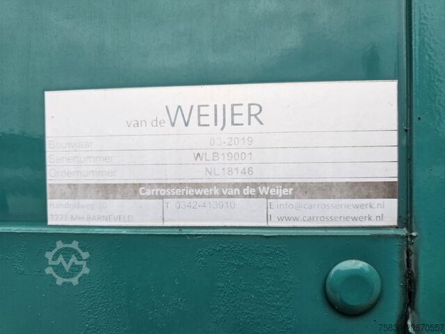 Kofferaufbau BDF AFZETBAK / LAADBAK / SCHUIFZEIL