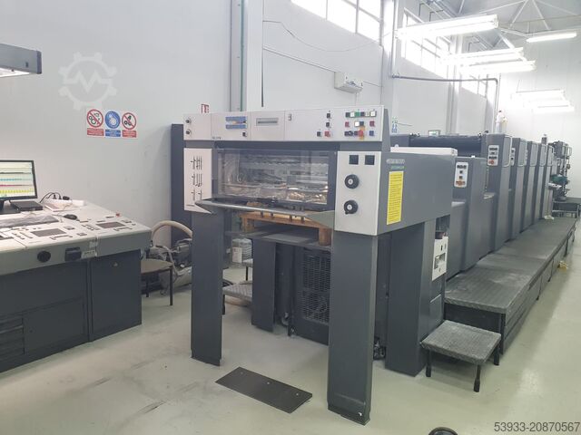 Offset printing press Heidelberg SM 74-5-P3+L