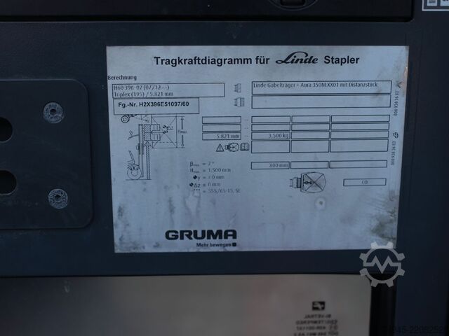 LPG Forklifts Linde H60T 396-02