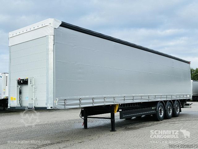 Open semitrailer with tarp Berger Curtainsider Standard Getränke