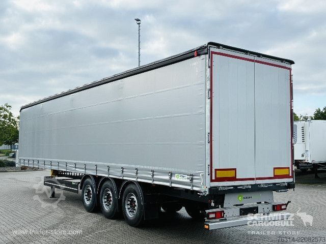 Open semitrailer with tarp Berger Curtainsider Standard Getränke