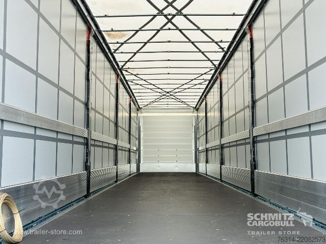 Open semitrailer with tarp Berger Curtainsider Standard Getränke