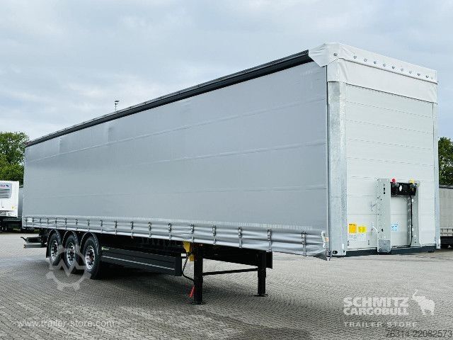 Open semitrailer with tarp Berger Curtainsider Standard Getränke