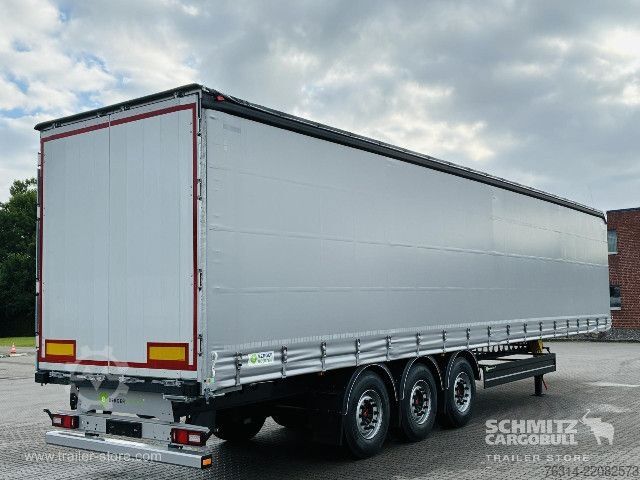 Open semitrailer with tarp Berger Curtainsider Standard Getränke