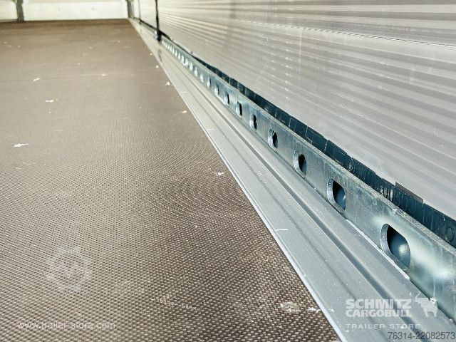 Open semitrailer with tarp Berger Curtainsider Standard Getränke
