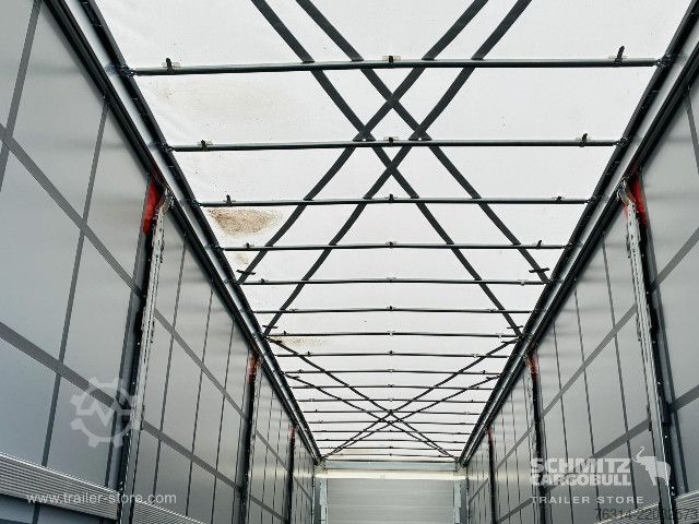 Open semitrailer with tarp Berger Curtainsider Standard Getränke
