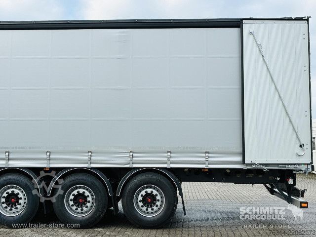 Open semitrailer with tarp Berger Curtainsider Standard Getränke