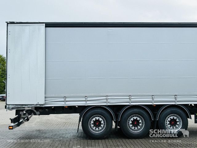 Open semitrailer with tarp Berger Curtainsider Standard Getränke