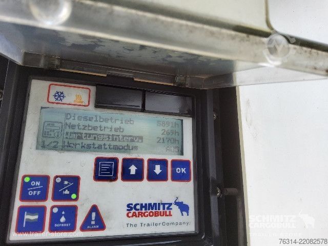Reefer semitrailer Schmitz Cargobull Tiefkühler Standard Trennwand Rolltor